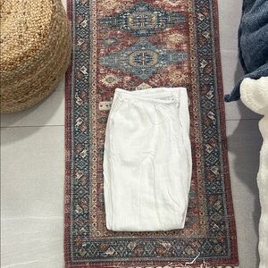 White Linen Pants